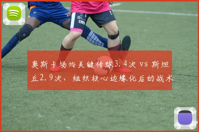 奥斯卡场均关键传球3.4次 vs 斯坦丘2.9次,组织核心边缘化后的战术转型
